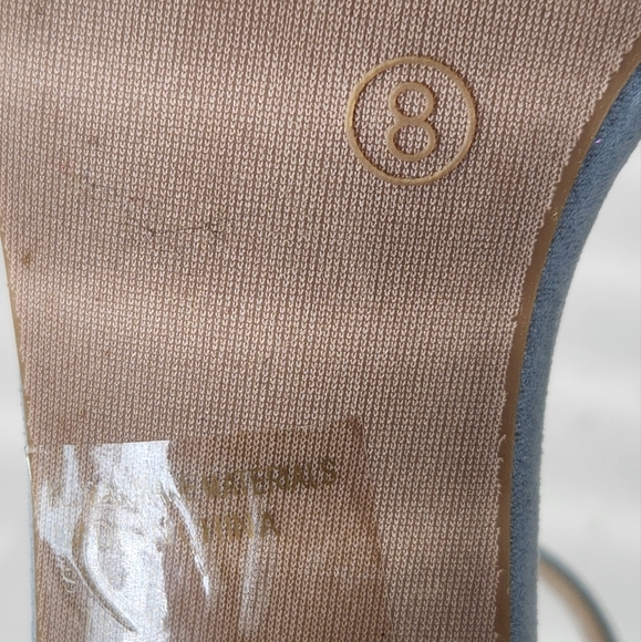 Charlotte Russe strappy block heel size 8 - Picture 6 of 8